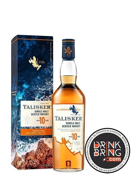 Уиски Talisker 10-годишно шотландско уиски Талискер