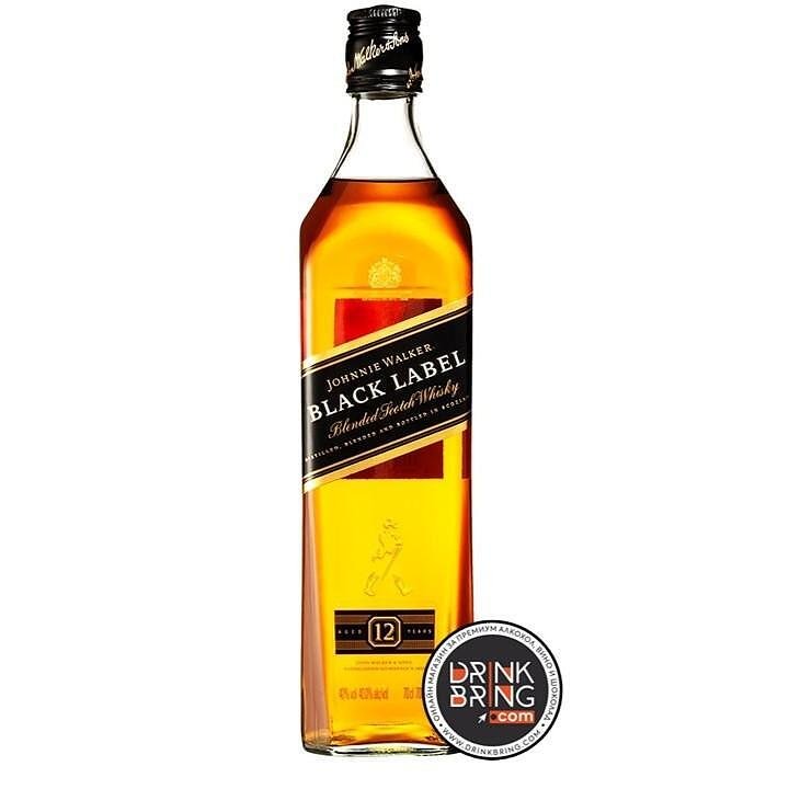 Уиски Johnnie Walker Black на ТОП цена | Drinkbring