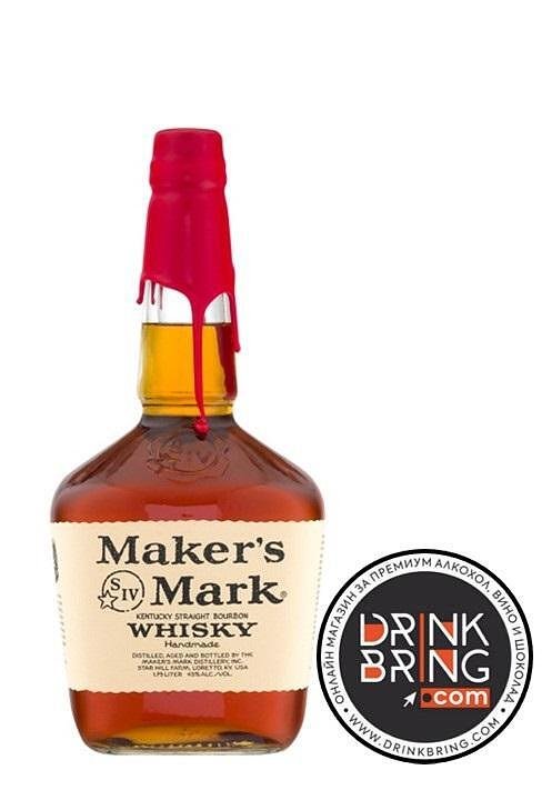 maker's mark × 4 Уиски бърбън Maker's Mark 700 мл на ТОП цена | Drinkbring