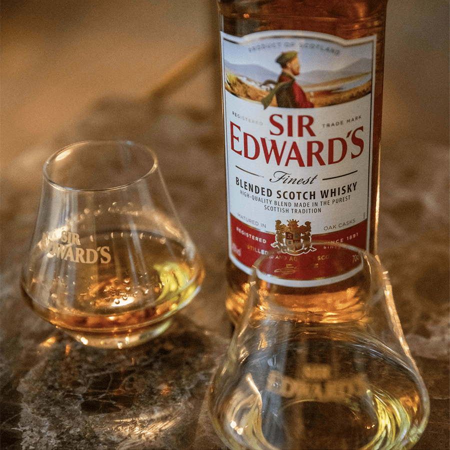 Уиски Sir Edward's - Finest Blended Scotch Whisky 1л. 40% на ТОП цена ...