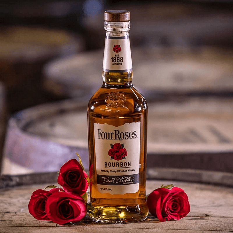 Бърбън Four Roses 1L на ТОП цена | DrinkBring
